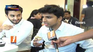 Watch Hyderabad City Youths Interest On Arabian Food Shawarma In Restaurants| Metro Colours | iNews Video