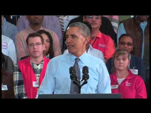 Watch Obama on Minimum Wage- Give America a Raise News Video Video