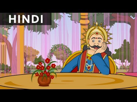 Watch Beautiful Flower - Tales Of Tenali Raman In Hindi - Animated/Cartoon Stories For Kids Video