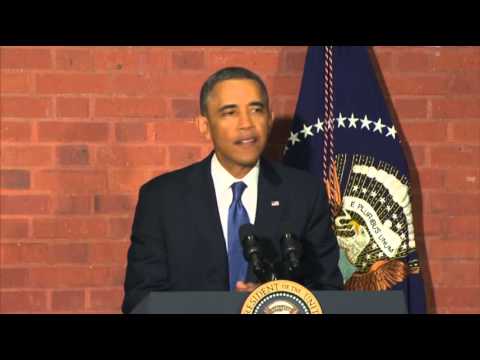 Watch Obama Walks to Bill Signing Ceremony News Video Video