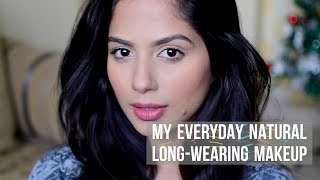 Watch Everyday NATURAL- LONG-WEARING Makeup for Indian Skin Video