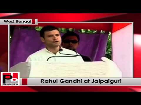Watch Rahul Gandhi addresses Congress rally in Jalpaiguri at West Bengal; seeks people's support Video