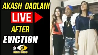 Watch LIVE VIDEO - Akash Dadlani PARTIES With Arshi Khan And Bandgi After Eviction | Bigg Boss 11 Video