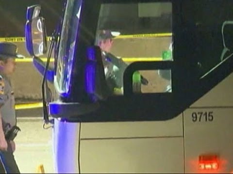 Watch Stabbing Suspect on Bus Fatally Shot by Trooper News Video Video