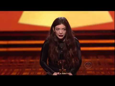 Watch Grammy Awards 2014 Full Show - Teen Hottie Lorde Gets a Grammy @ Grammy Awards 2014 Video