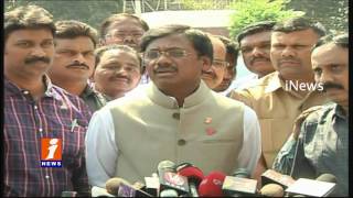 Watch Telangana Govt Advisors Vivekananda Addresses Media On Budget 2017 | iNews Video