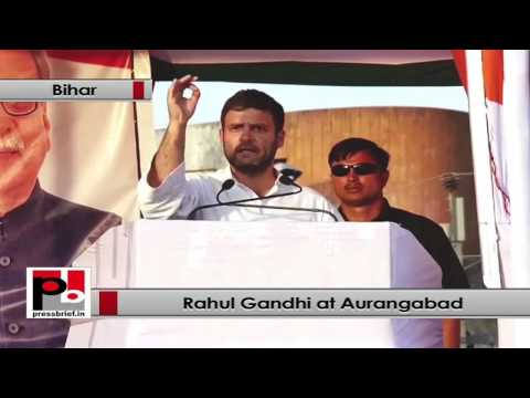 Watch Rahul Gandhi- We talk less but act. We never give hollow promises Video