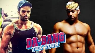 Watch Shirtless Manish Paul To CHALLENGE Salman Khan On DA-BANG Tour 2017 Video