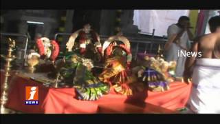 Watch Gayatri Devi Dasara Utsav Celebrations in Tadipatri | Anantapur | iNews Video