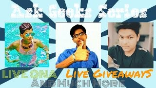 Watch #askgeeks8 Live QnA With ask geeks team!! Video