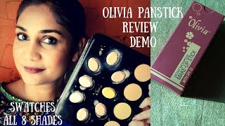 Watch Olivia Panstick All 8 Shades Swatches & How to Use| Nidhi Katiyar Video