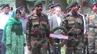 Watch Army pays tribute to soldiers killed in Pakistan sniper fire Video