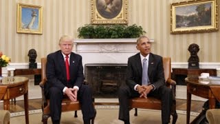 Watch Obama hosts President-elect Donald Trump at White House Video