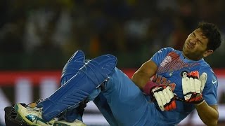 Watch Yuvraj Singh Ruled Out of T20 World Cup Due to Injury, Manish Pandey Comes In - Sports News Video Video