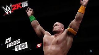 Watch Expertly Executed Springboard Maneuvers: WWE 2K16 Top 10 Video