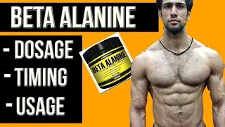 Watch How to use Beta Alanine for Building Muscle | Is BETA ALANINE useful for BODYBUILDING ? Video