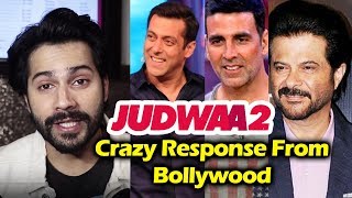 Watch Varun Dhawan On Judwaa 2 CRAZY RESPONSE From Bollywood Video