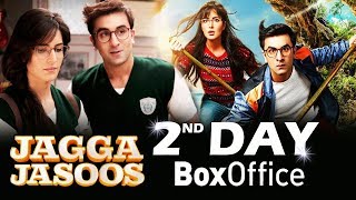 Watch Jagga Jasoos  - 2nd Day Box Office Collection - Ranbir Kapoor, Katrina Kaif Video