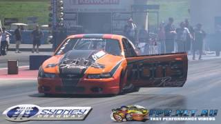 Watch QUICKEST TURBO CAR IN AUSTRALIA MOITS RACING MUSTANG CV PERFORMANCE 5.77 @ 256 MPH Video