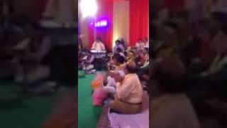 Watch Teri hey jami tera aasma , Bhajan by krishna ji, Painting show by Nandlal - 9990001001, 9211996655 Video