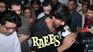 Watch Shahrukh Khan MEETS MNS Raj Thackeray To Talk About RAEES Video