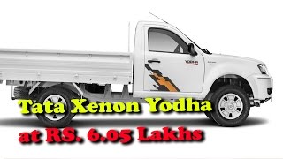 Watch Tata Xenon Yodha pick up launched at RS  6 05 Lakhs II RECTVINDIA Video
