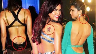 Watch Top 15 Bollywood Celebrities And Their Amazing Tattoos Video