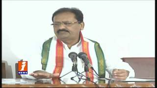 Watch Cong MLC Shabbir Ali fires On Governor Narasimhan Appreciating Comments On KCR | iNews Video