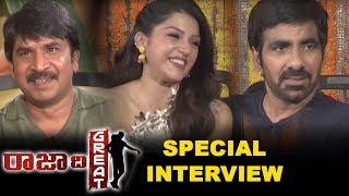 Watch Raja The Great Movie Team Diwali Special Interview || Ravi Teja, Mehreen, Anil Ravipudi, Srinivas Video