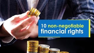 Watch 10 non-negotiable financial rights | ETWealth Video