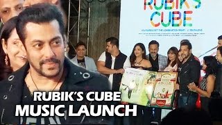 Watch Salman Khan At Mahesh Manjrekar's RUBIK'S CUBE Music Launch Video