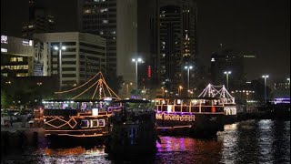 Watch Dubai abra - a night ride Video