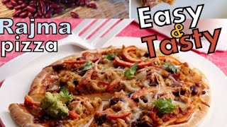 Watch rajma pizza easy recipe Video