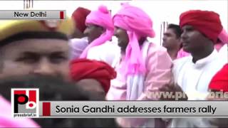 Watch At Kisan Mazdoor Samman rally in Delhi, Sonia Gandhi attacks Ã¢â‚¬Ëœanti-farmerÃ¢â‚¬â„¢ PM Modi Politics Video Video
