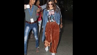 Watch Alia and Ranveer spotted in weird looks Video