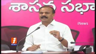 Watch Congress Spreading Wrong Propaganda Against KCR In Social Media | TRS MLC Karne Prabhakar | iNews Video