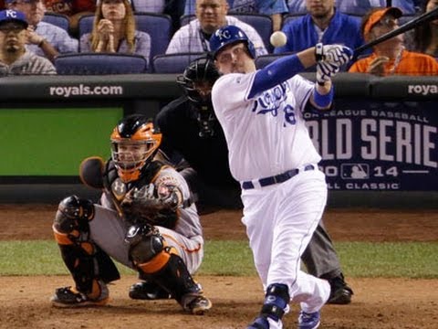 Watch Royals Clobber Giants 7-2 to Even World Series News Video Video