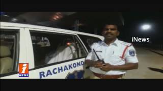 Watch Rachakonda Traffic Police Drunk And drive Test At Outer Ring Road | 12 Cases Registered | iNews Video