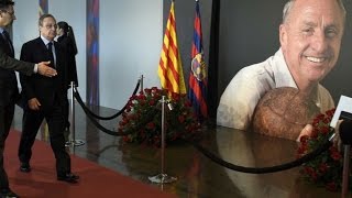 Watch Real Madrid Chief Florentino Perez Says Johan Cruyff Will Live Forever Sports News Video Video