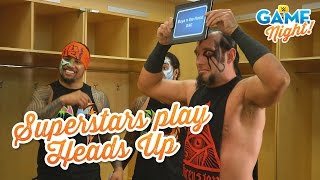 Watch WWE Superstars play Heads Up!: WWE Game Night Video