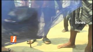 Watch Civet Cat Hulchul In Anand Nagar Apartment | Rajahmundry | iNews Video