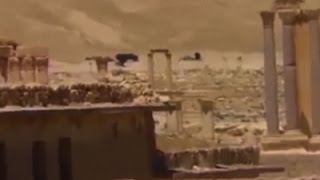 Watch IS Destroys Ancient Syrian Arch Video