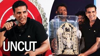 Watch UNCUT - Akshay Kumar At Felicitated At Movie Stunt Artist Association Meet Video