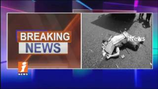 Watch Road Accident In Vizianagaram | Auto Hits Lorry | 5 Dead & Several Injured | iNews Video