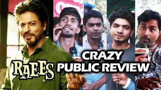 Watch RAEES - 2nd DAY PUBLIC REVIEW - CRAZY RAEES FANS - Shahrukh Khan, Nawazuddin, Mahira Video