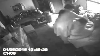 Watch Shocking! Woman tries to strangle mother-in-law, caught on CCTV Video