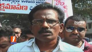 Watch Jana Sena Supporters Protest Against Chintamaneni Prabhakar His Comments On Pawan Kalyan | iNews Video