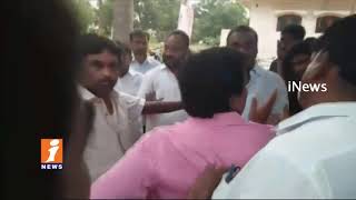 Watch Congress Leaders Clash at Sujatha Nagar Kapu Meeting | Kothagudem | iNews Video