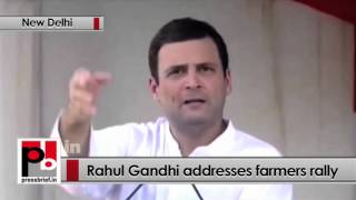 Watch Rahul Gandhi takes on PM Modi, central govt at 'Kisaan Mazdoor Samman' rally in Delhi Politics Video Video