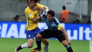 Watch Luis Suarez Strikes as Uruguay Hold Brazil Sports News Video Video